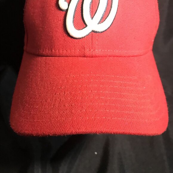 Washington Nationals Hat New Era XSmall/Small Genuine MLB Red White Cap - Picture 4 of 10